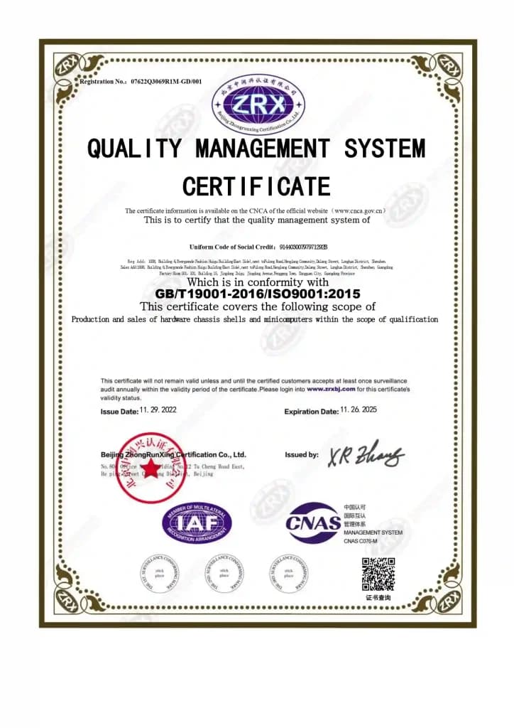 ISO 9001:2015