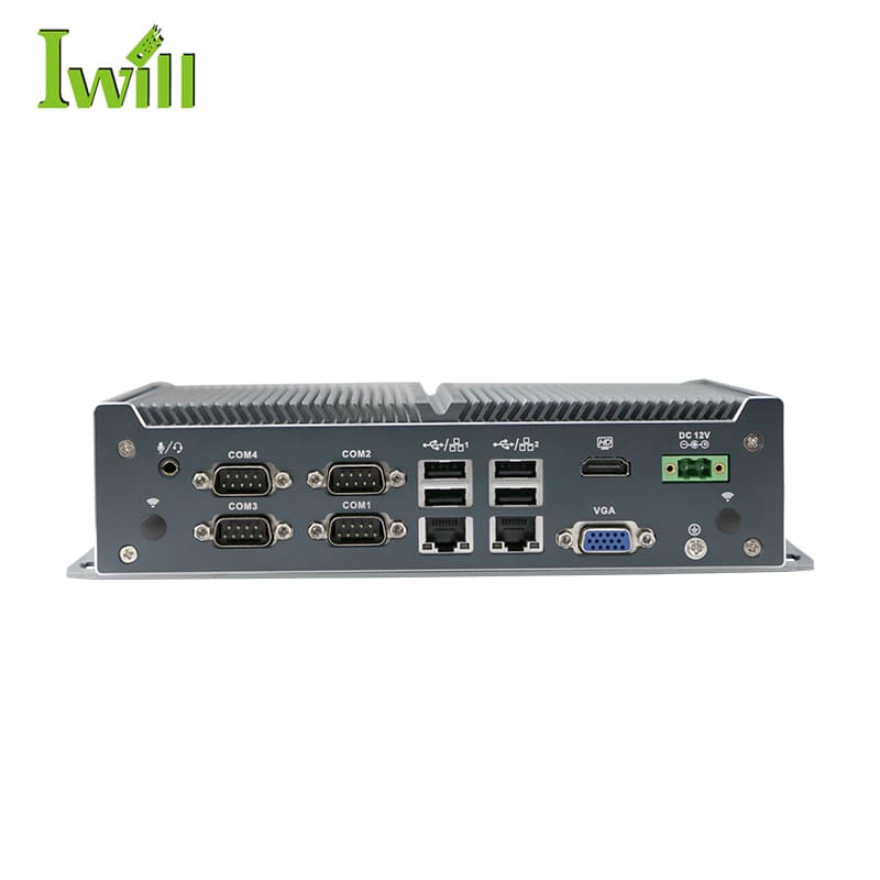 IBOX-1226 - Compacto PC industrial com Intel Celeron J6412 e 3x 2.5G LAN | IWILL Portugal