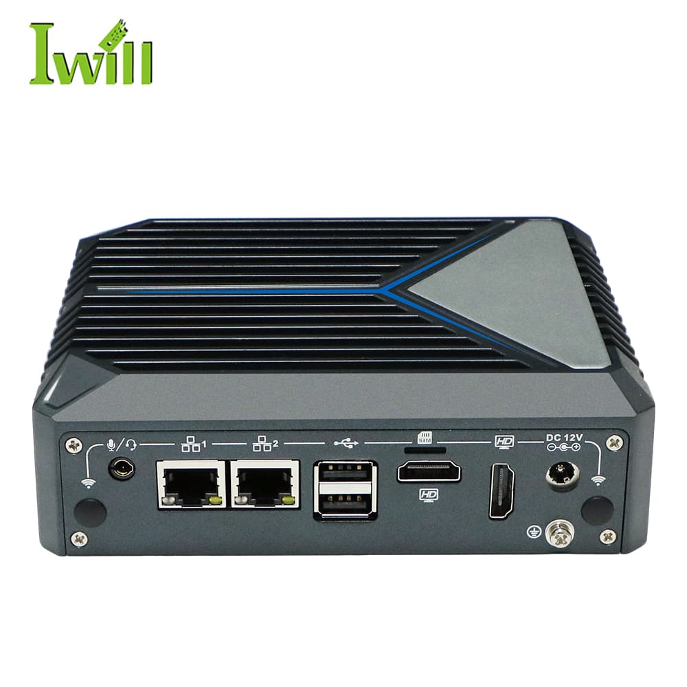 Nano-N1321 - Compacto mini computador com Intel Alder Lake N100, 2x HDMI, TPM 2.0 | IWILL Portugal