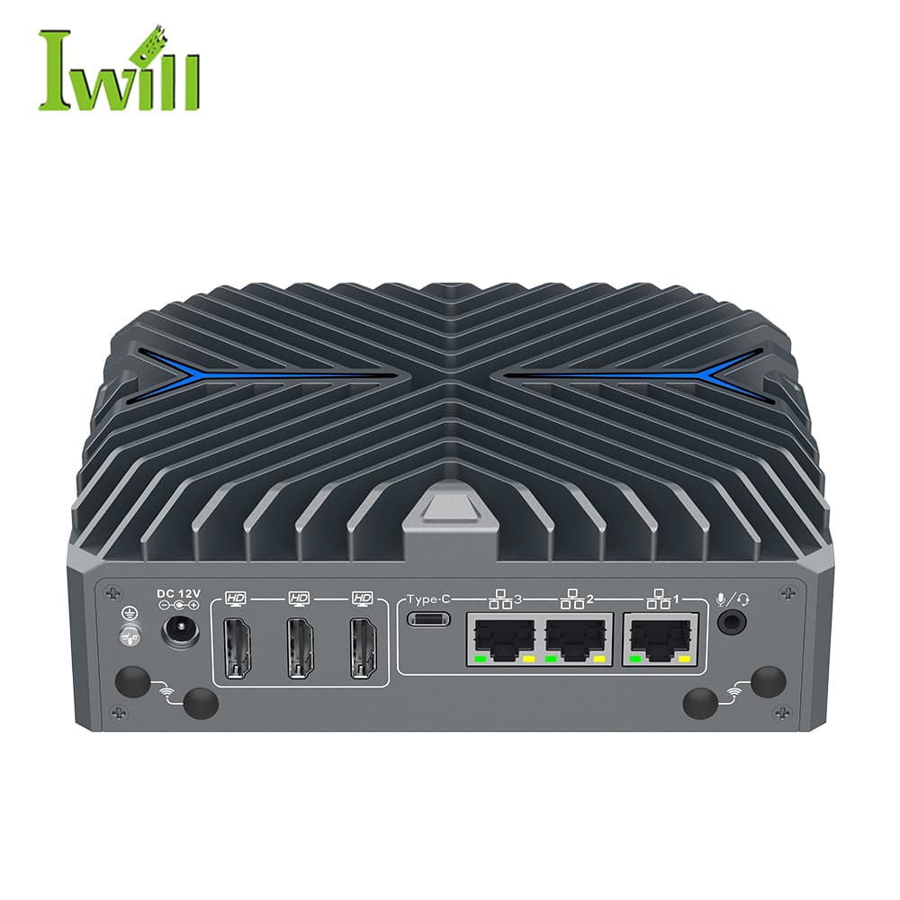 Nano-N3422 - Potente mini computador com Intel Core Ultra 5/7 e 3x 2.5G LAN, DDR5 | IWILL Portugal